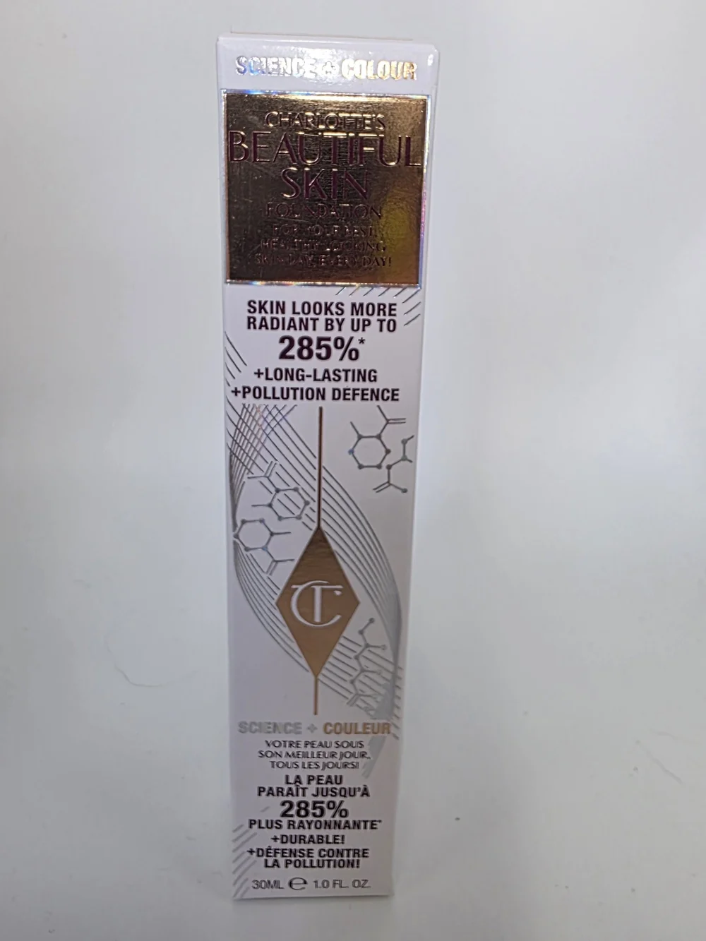 0Charlotte Tilbury Beautiful Skin Foundation - 1 Neutral